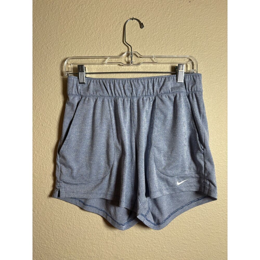 Nike Women's Dri-Fit Attack Training Shorts Size Small Blue
